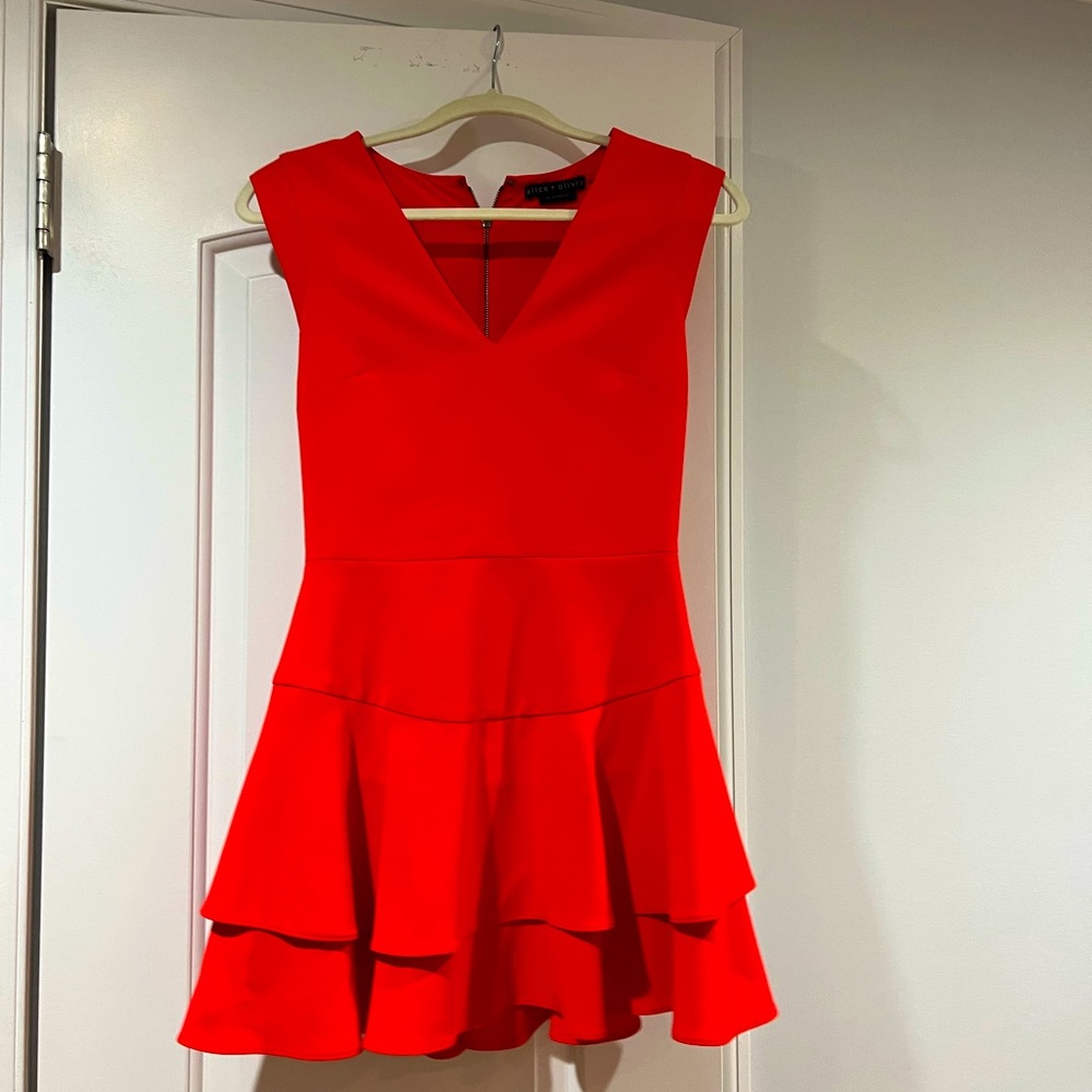 Red dress